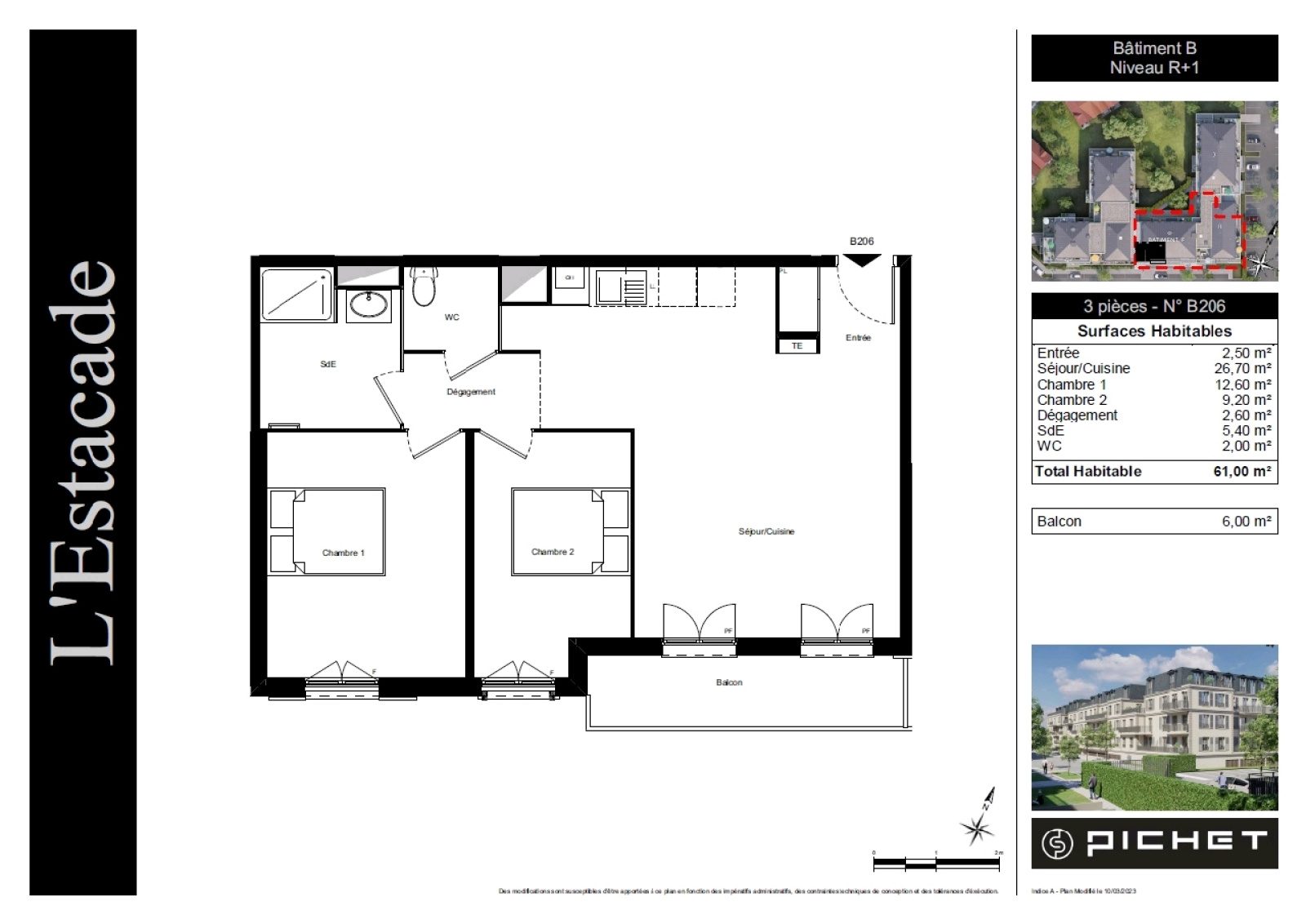 Image_4, Appartement, Compiègne, ref :203632